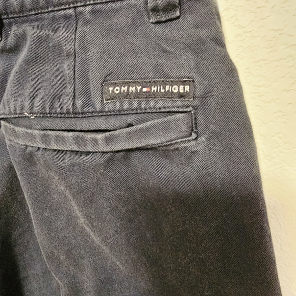 Tommy Hilfiger Vintage Y2K 2002 Navy Cotton Pants Boys Size 18 - Picture 3 of 8